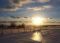 "sunset in ice" by Barbara Hopkins